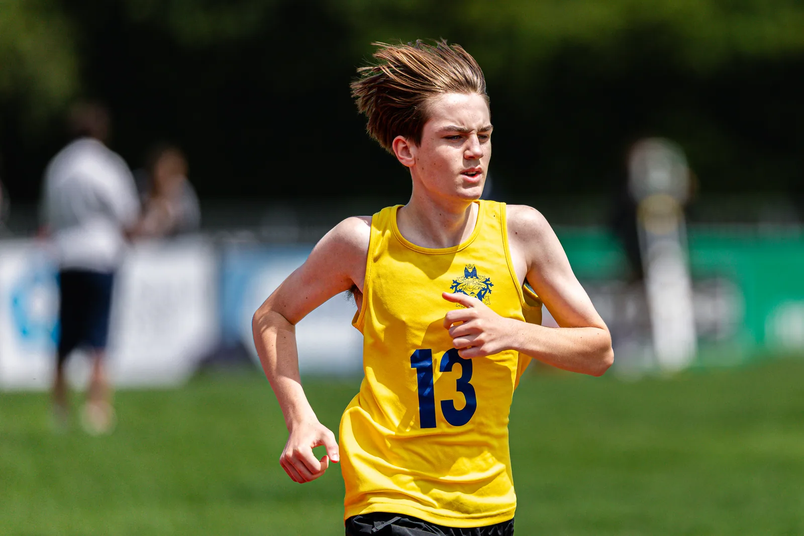 Brentwood Beagles athletes at the Essex Schools Championships, Chelmsford, 13 June 2026