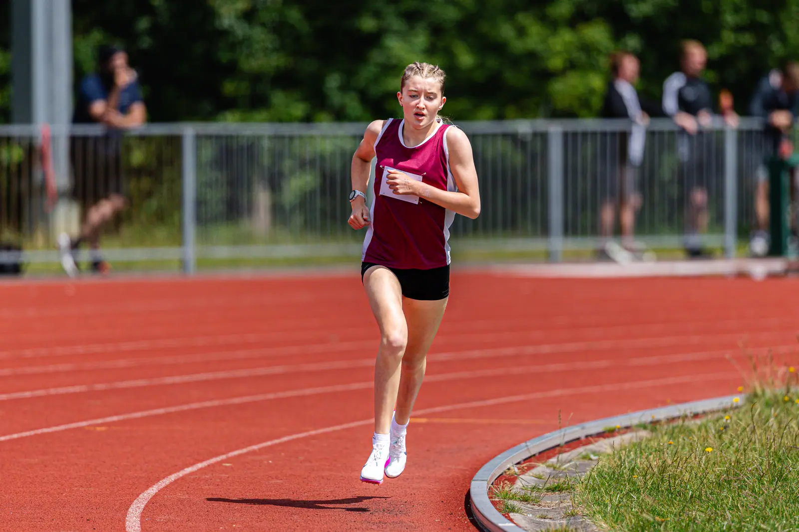 Brentwood Beagles athletes at the Essex Schools Championships, Chelmsford, 13 June 2026