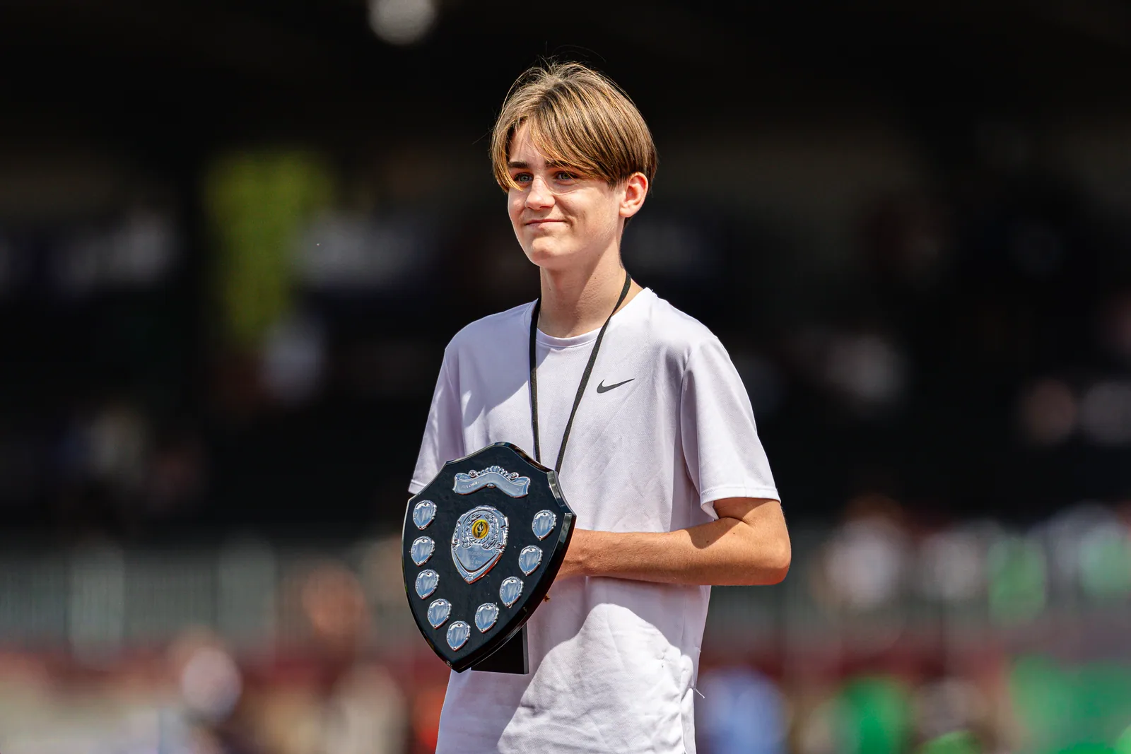 Brentwood Beagles athletes at the Essex Schools Championships, Chelmsford, 13 June 2026