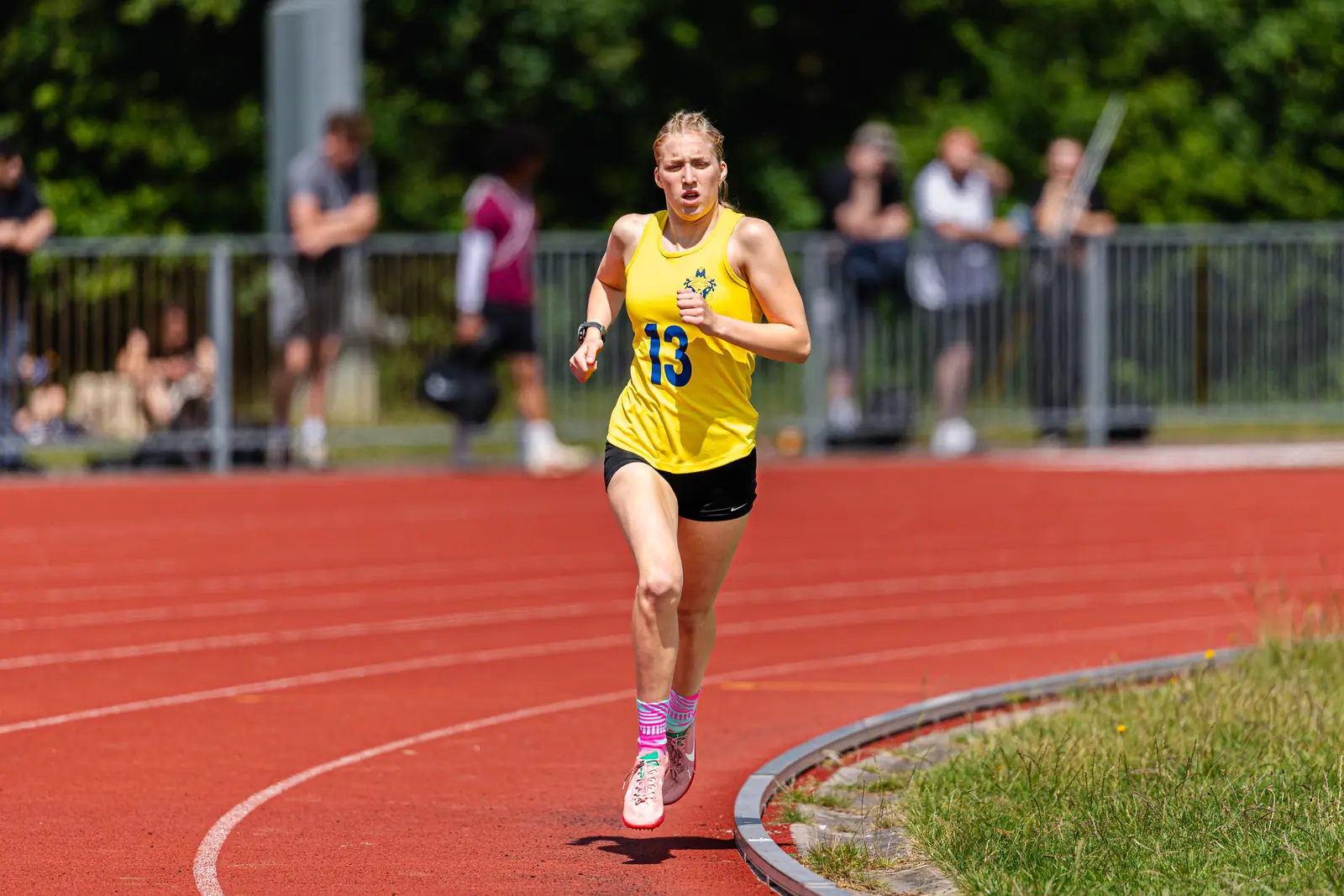 Brentwood Beagles athletes at the Essex Schools Championships, Chelmsford, 13 June 2026