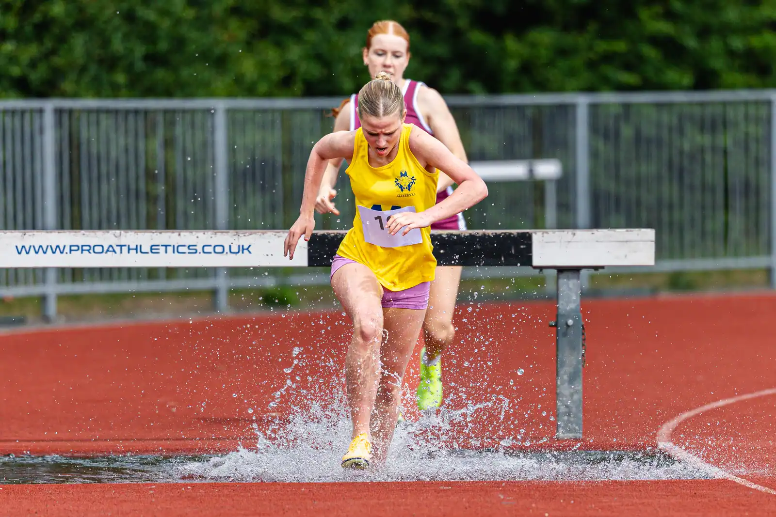 Brentwood Beagles athletes at the Essex Schools Championships, Chelmsford, 13 June 2026