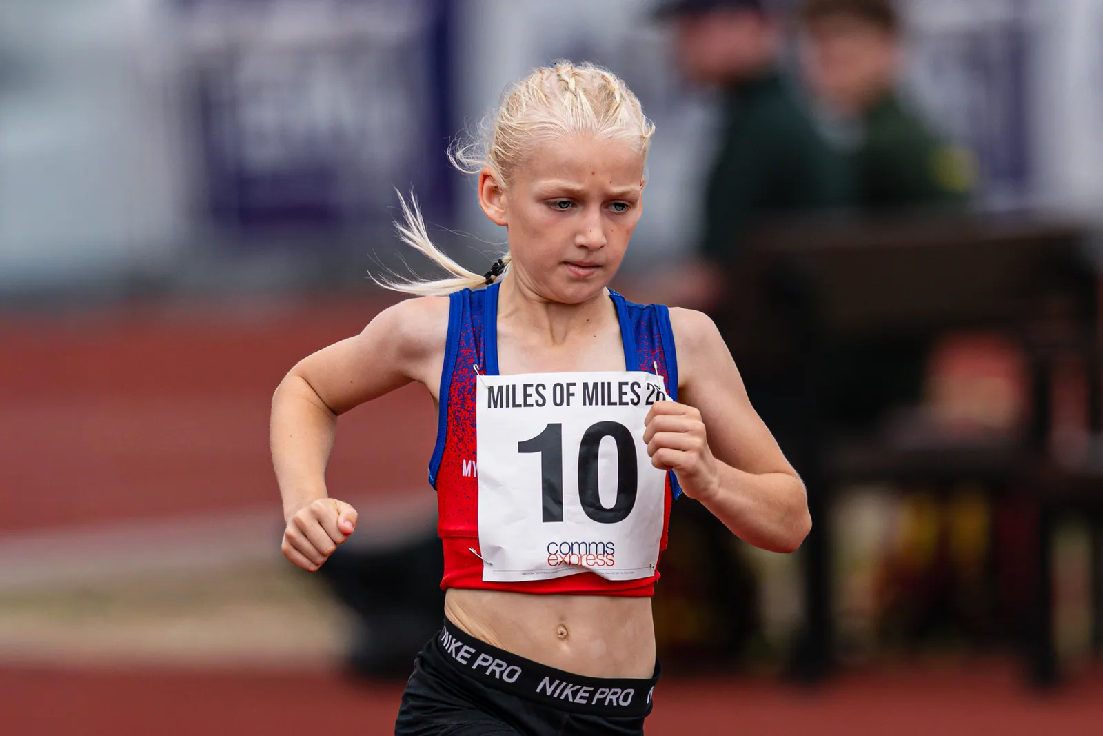 Brentwood Beagles athletes at the Essex Mile Championships, 20 June 2026