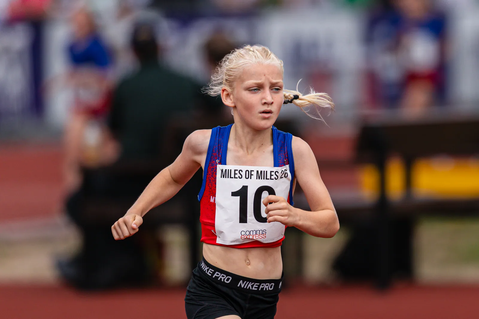 Brentwood Beagles athletes at the Essex Mile Championships, 20 June 2026