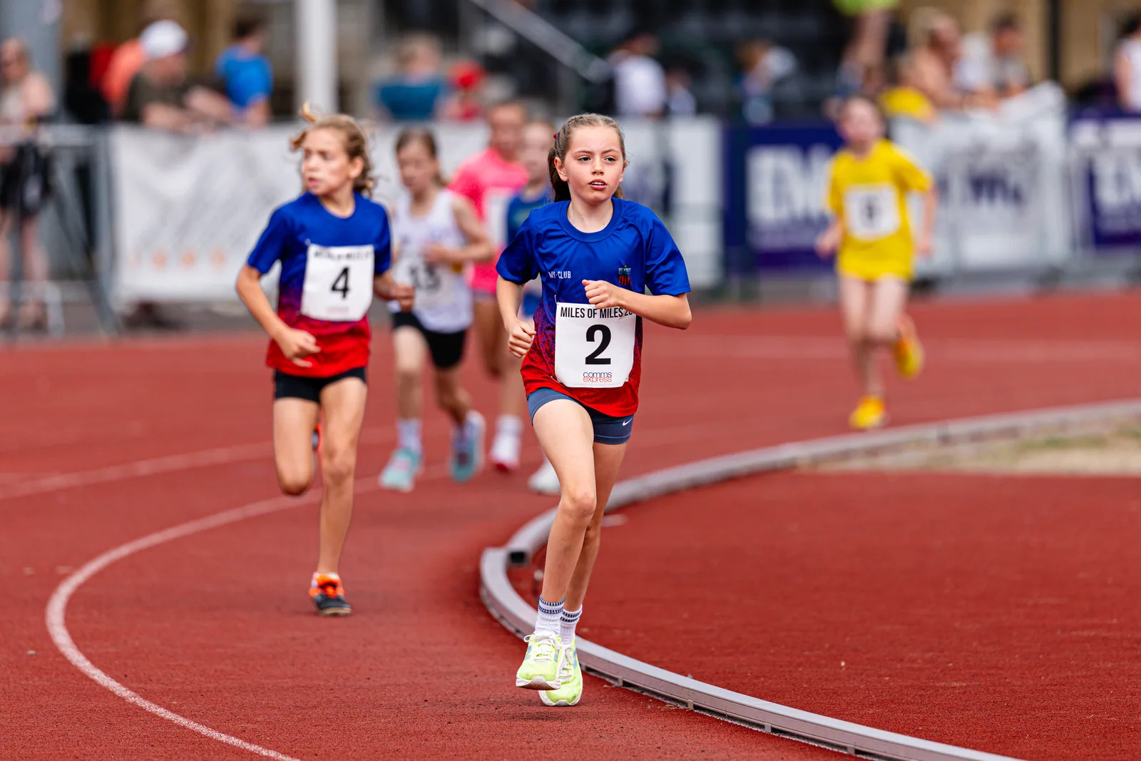 Brentwood Beagles athletes at the Essex Mile Championships, 20 June 2026