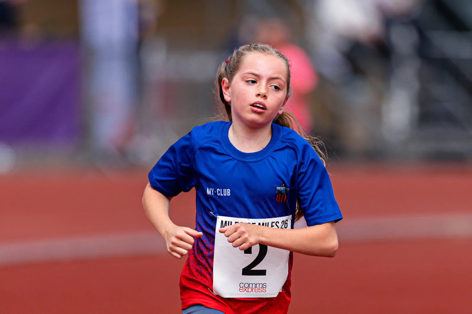 Brentwood Beagles athletes at the Essex Mile Championships, 20 June 2026