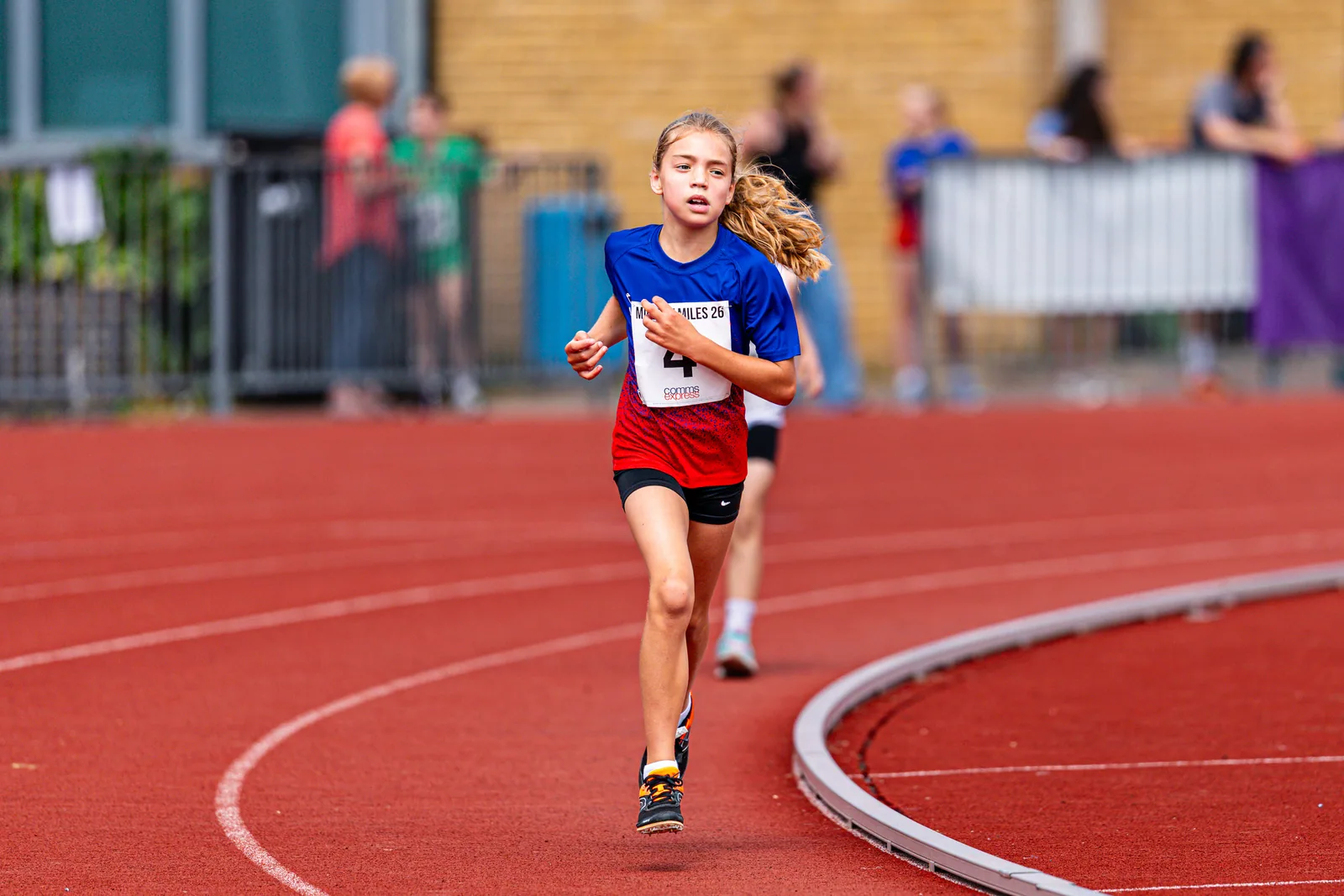 Brentwood Beagles athletes at the Essex Mile Championships, 20 June 2026