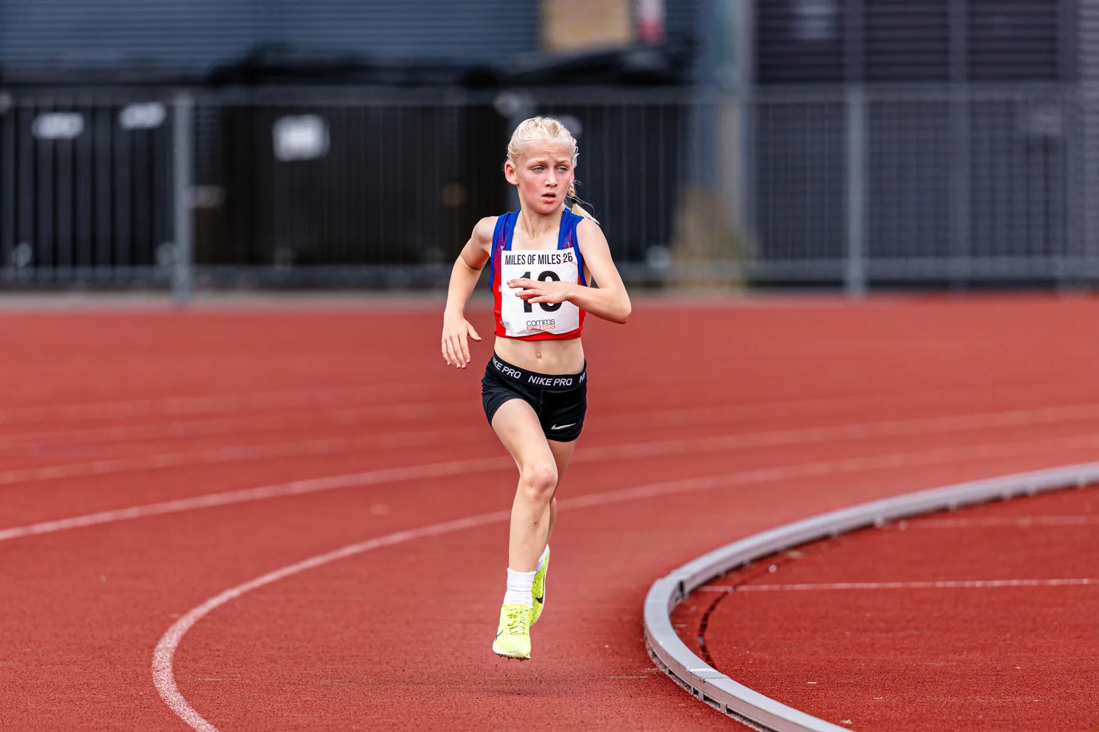 Brentwood Beagles athletes at the Essex Mile Championships, 20 June 2026