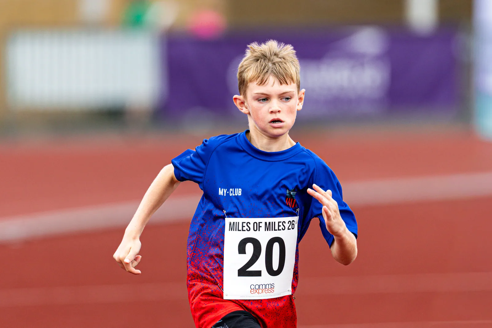 Brentwood Beagles athletes at the Essex Mile Championships, 20 June 2026