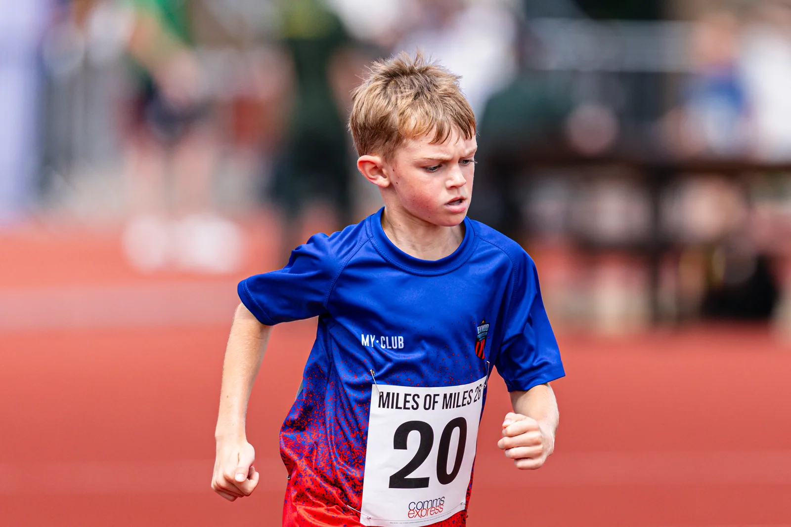 Brentwood Beagles athletes at the Essex Mile Championships, 20 June 2026