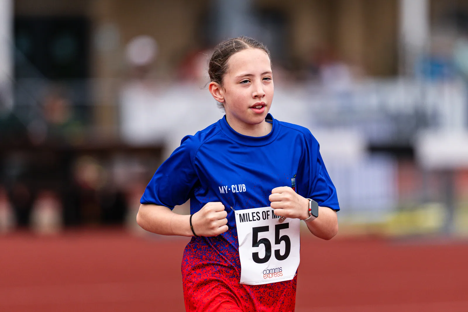 Brentwood Beagles athletes at the Essex Mile Championships, 20 June 2026