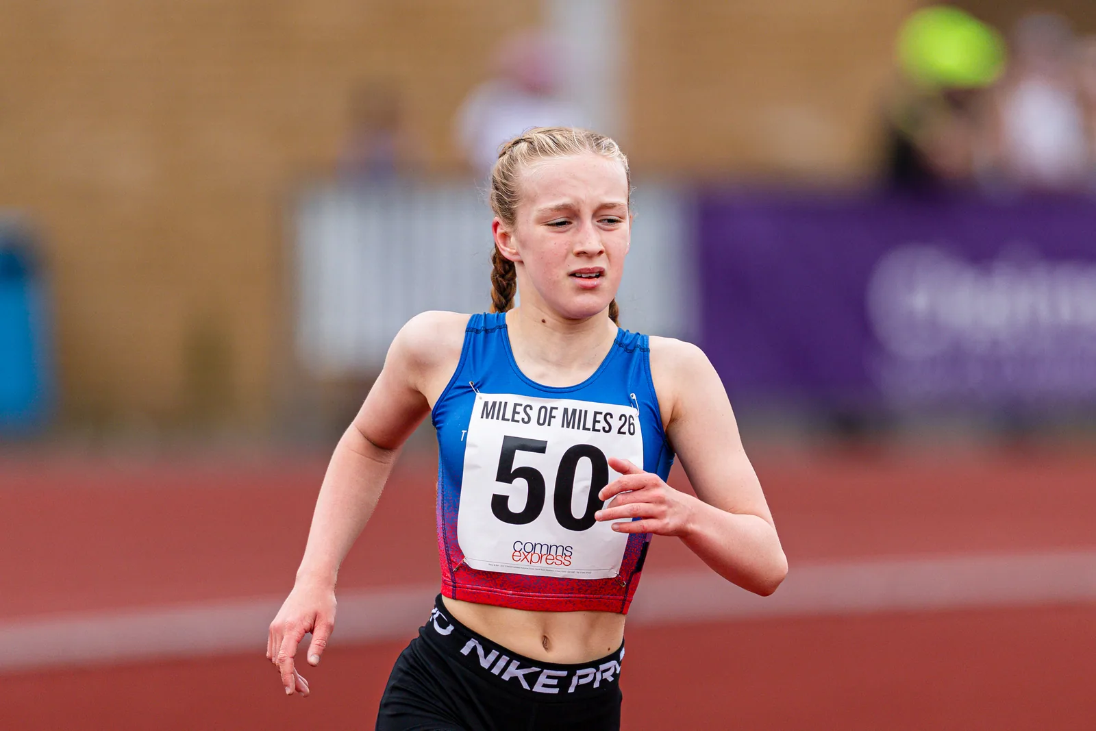 Brentwood Beagles athletes at the Essex Mile Championships, 20 June 2026