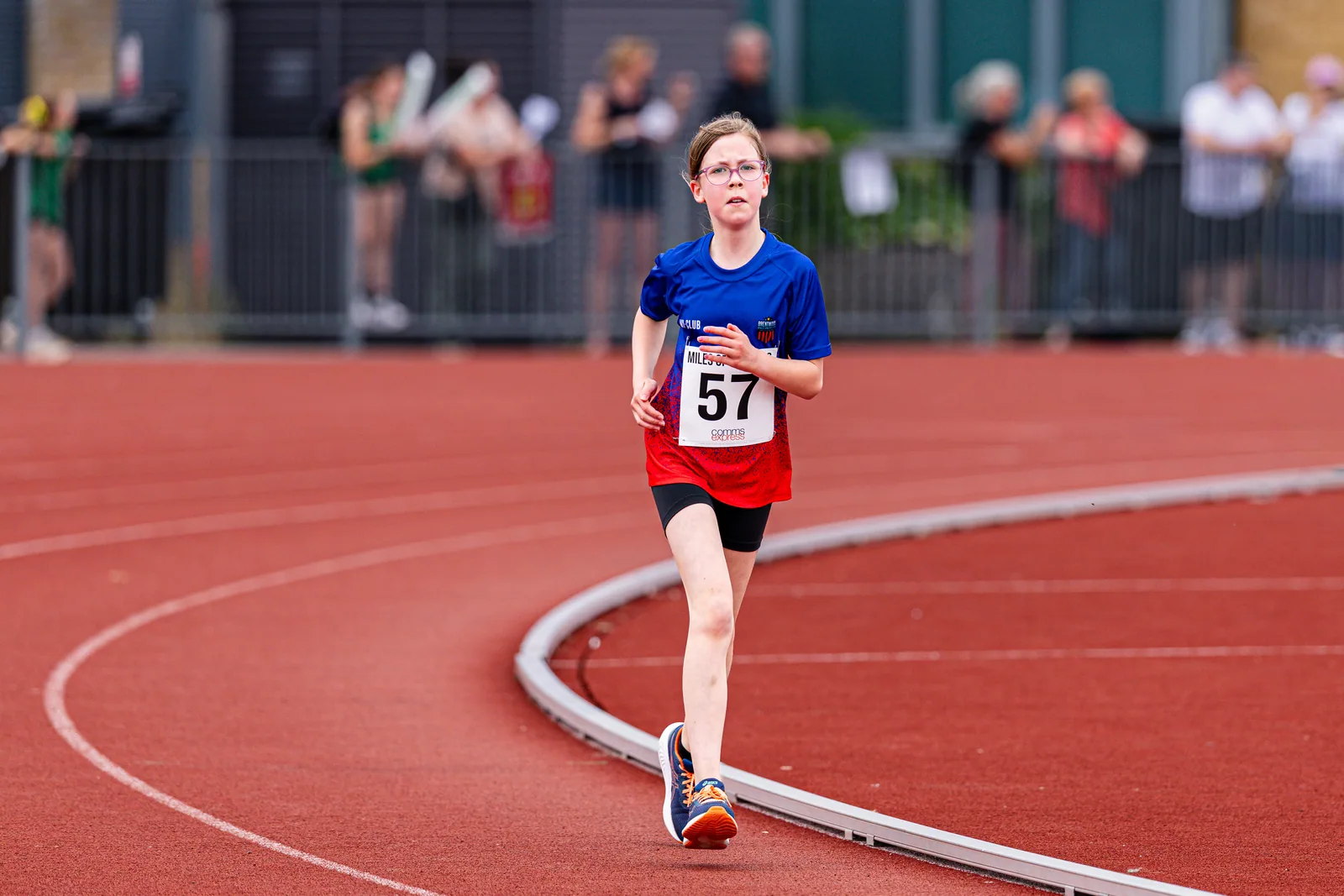 Brentwood Beagles athletes at the Essex Mile Championships, 20 June 2026