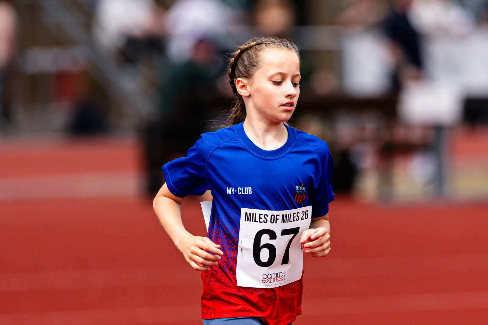 Brentwood Beagles athletes at the Essex Mile Championships, 20 June 2026