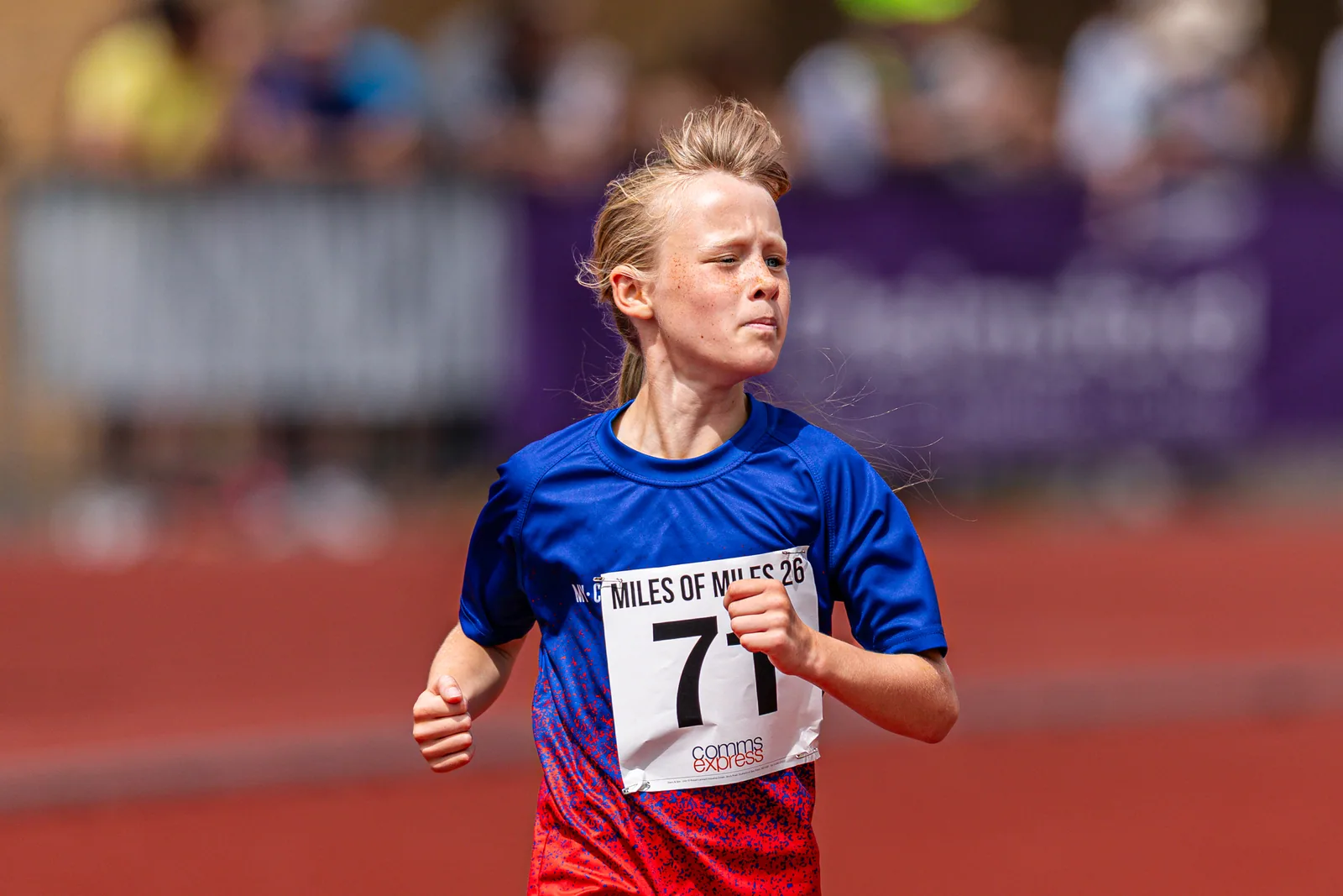 Brentwood Beagles athletes at the Essex Mile Championships, 20 June 2026