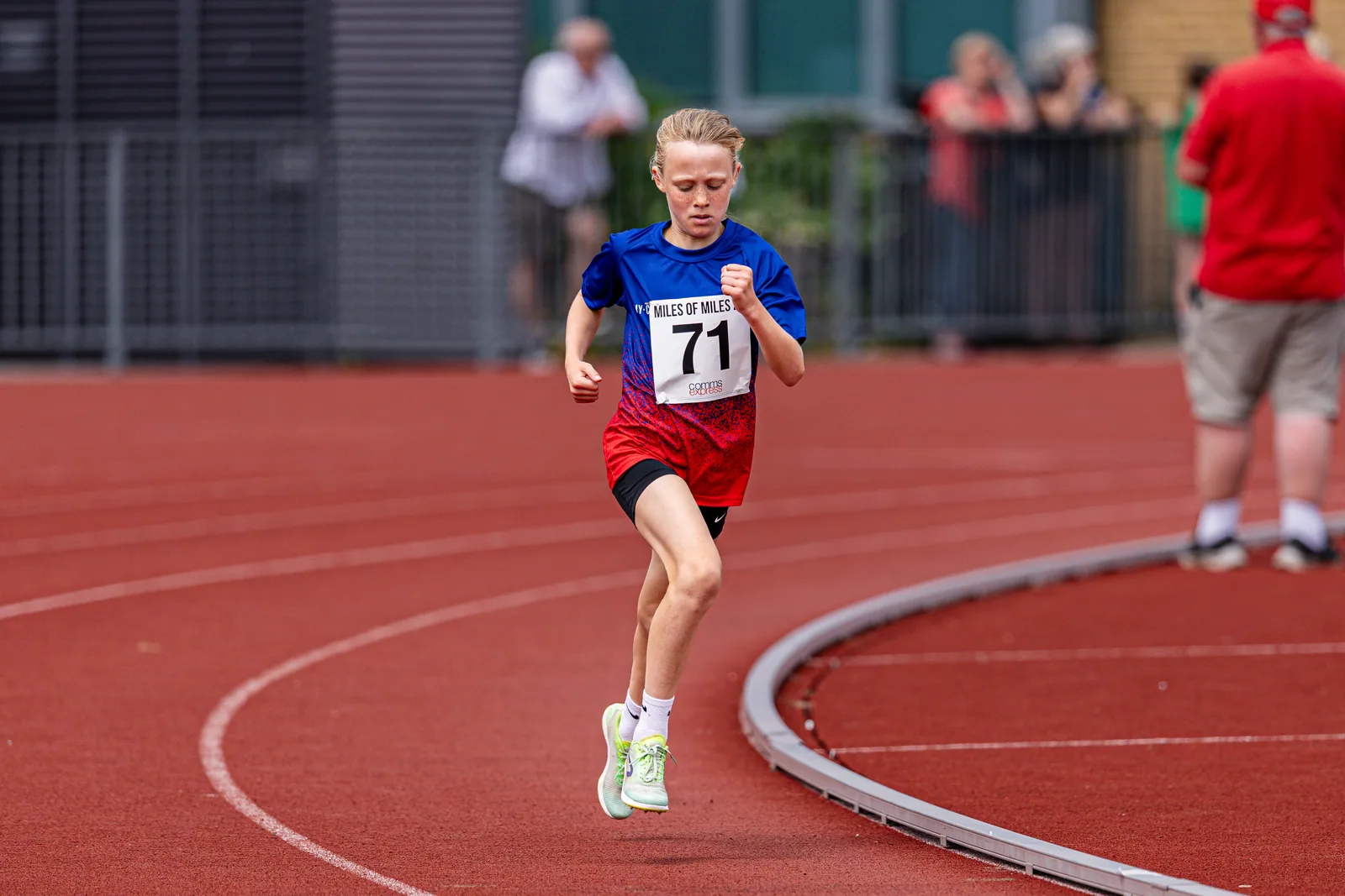 Brentwood Beagles athletes at the Essex Mile Championships, 20 June 2026
