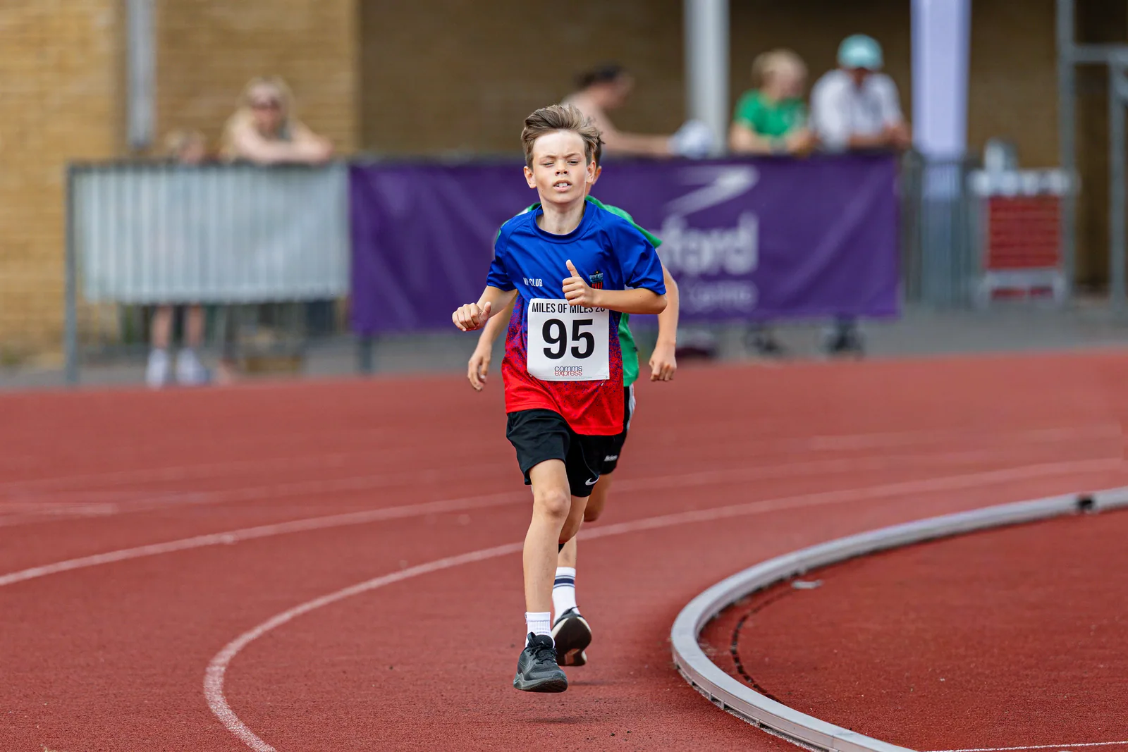Brentwood Beagles athletes at the Essex Mile Championships, 20 June 2026