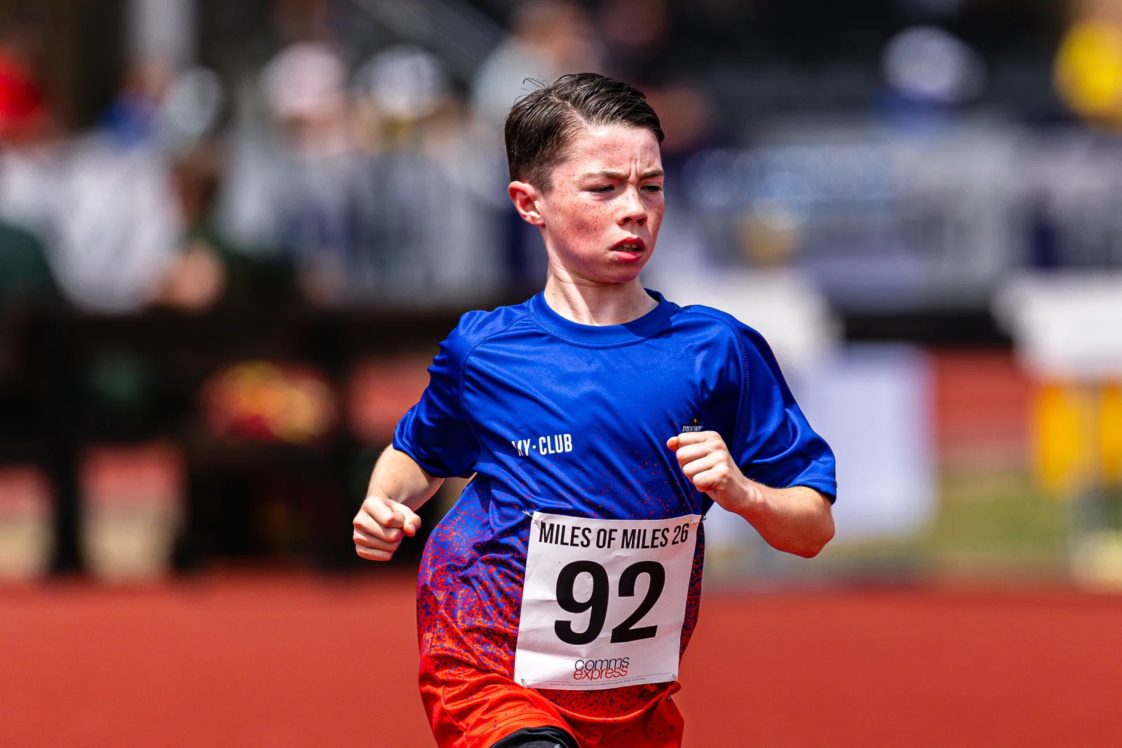 Brentwood Beagles athletes at the Essex Mile Championships, 20 June 2026