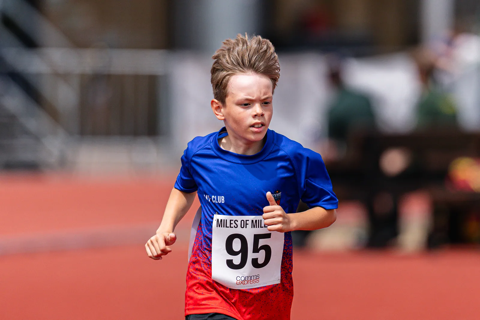Brentwood Beagles athletes at the Essex Mile Championships, 20 June 2026