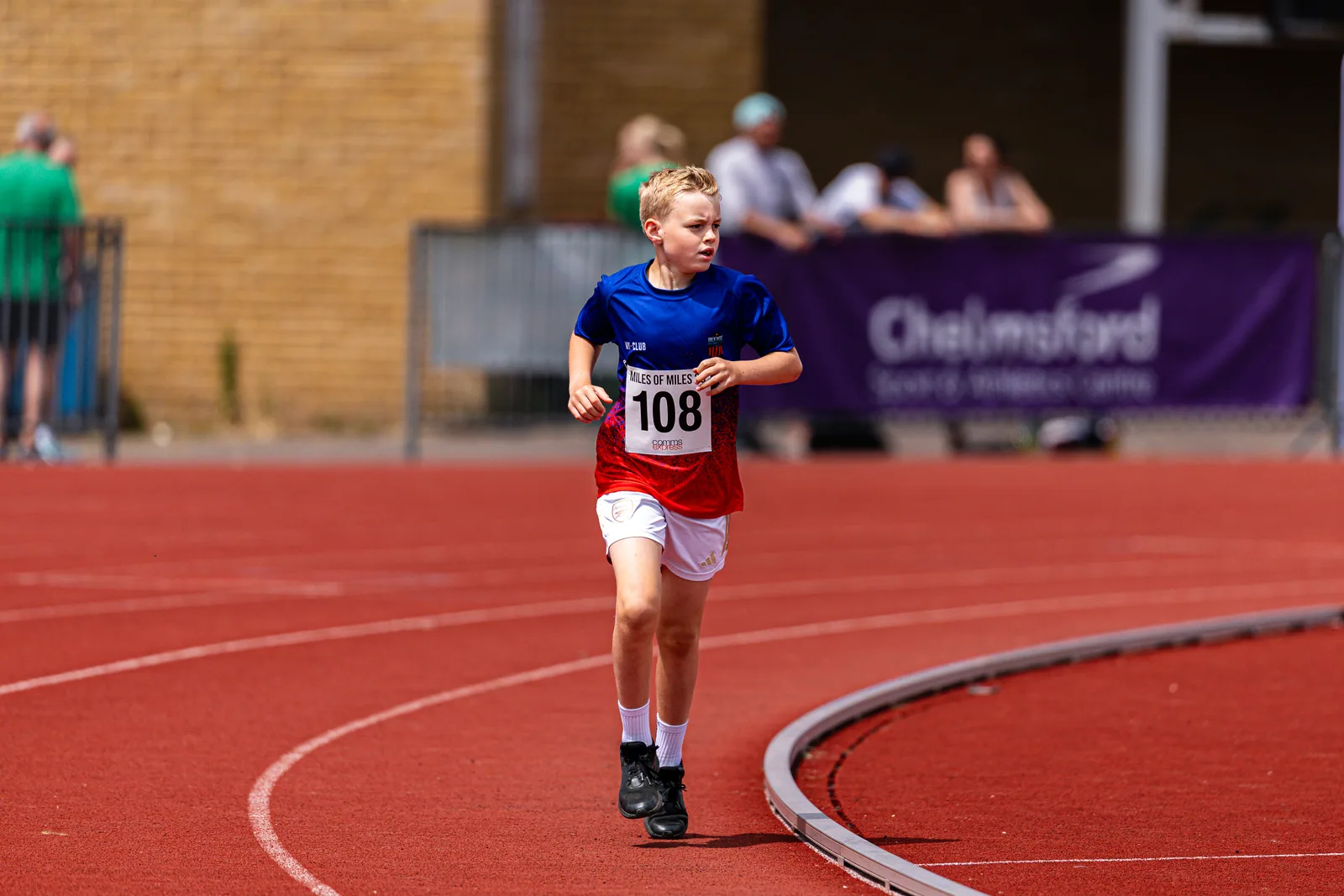 Brentwood Beagles athletes at the Essex Mile Championships, 20 June 2026