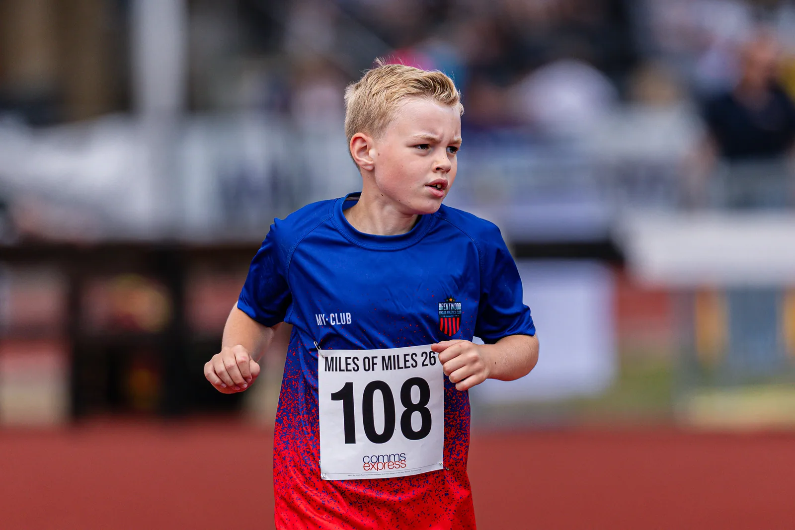 Brentwood Beagles athletes at the Essex Mile Championships, 20 June 2026