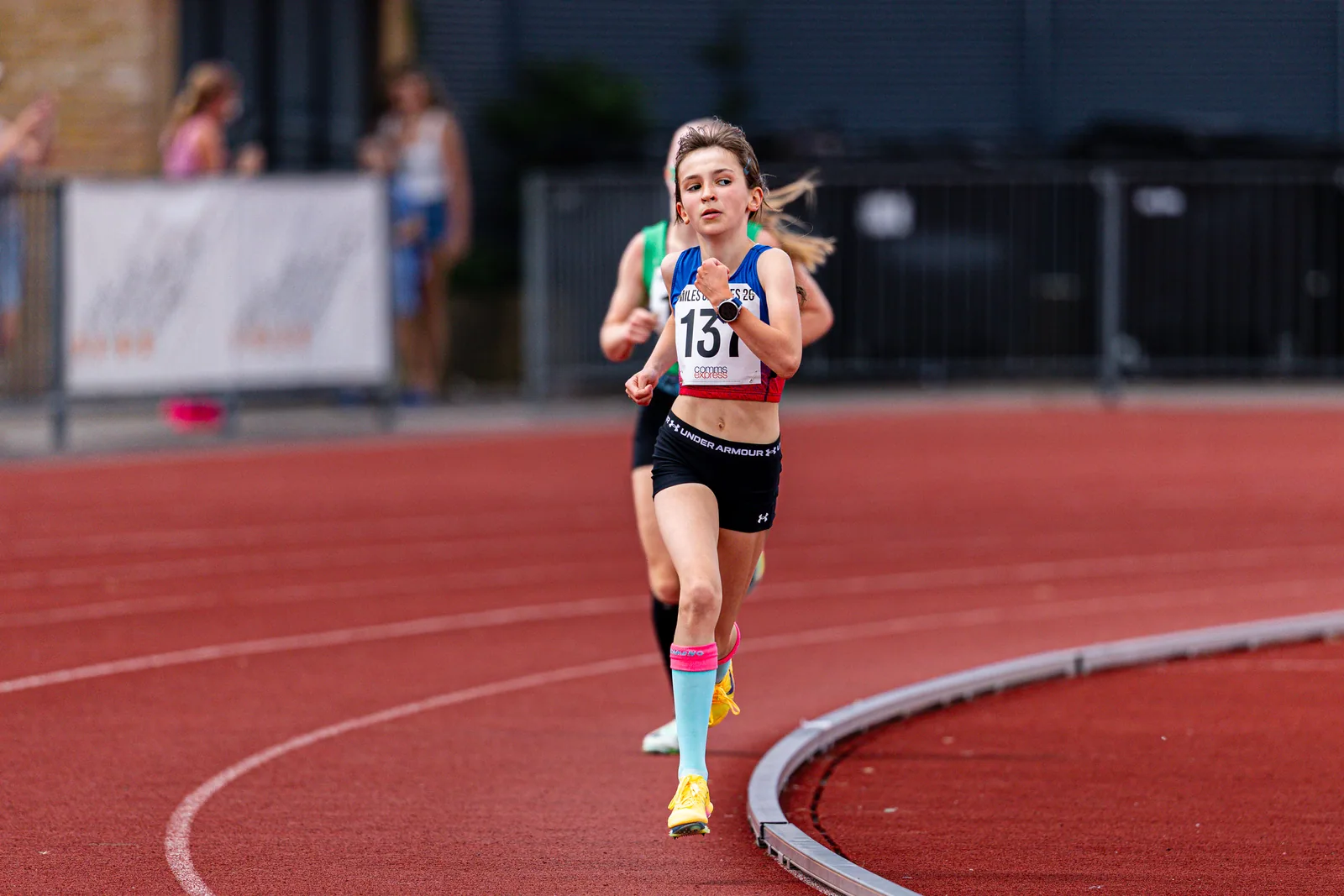 Brentwood Beagles athletes at the Essex Mile Championships, 20 June 2026