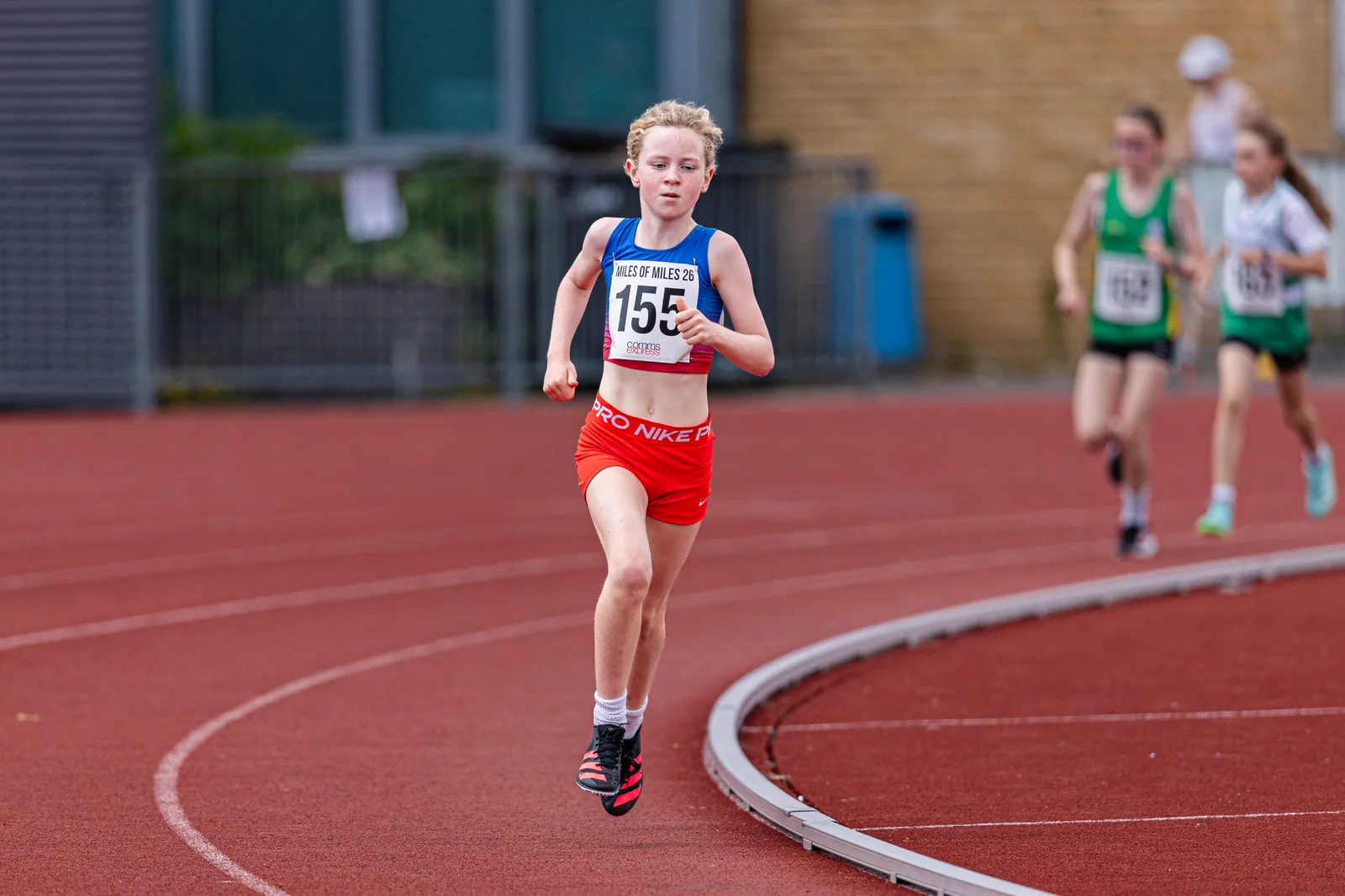 Brentwood Beagles athletes at the Essex Mile Championships, 20 June 2026