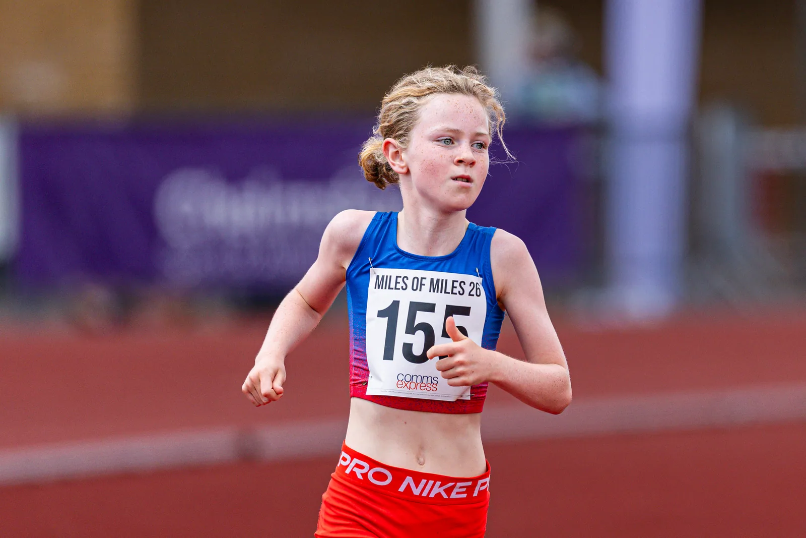 Brentwood Beagles athletes at the Essex Mile Championships, 20 June 2026