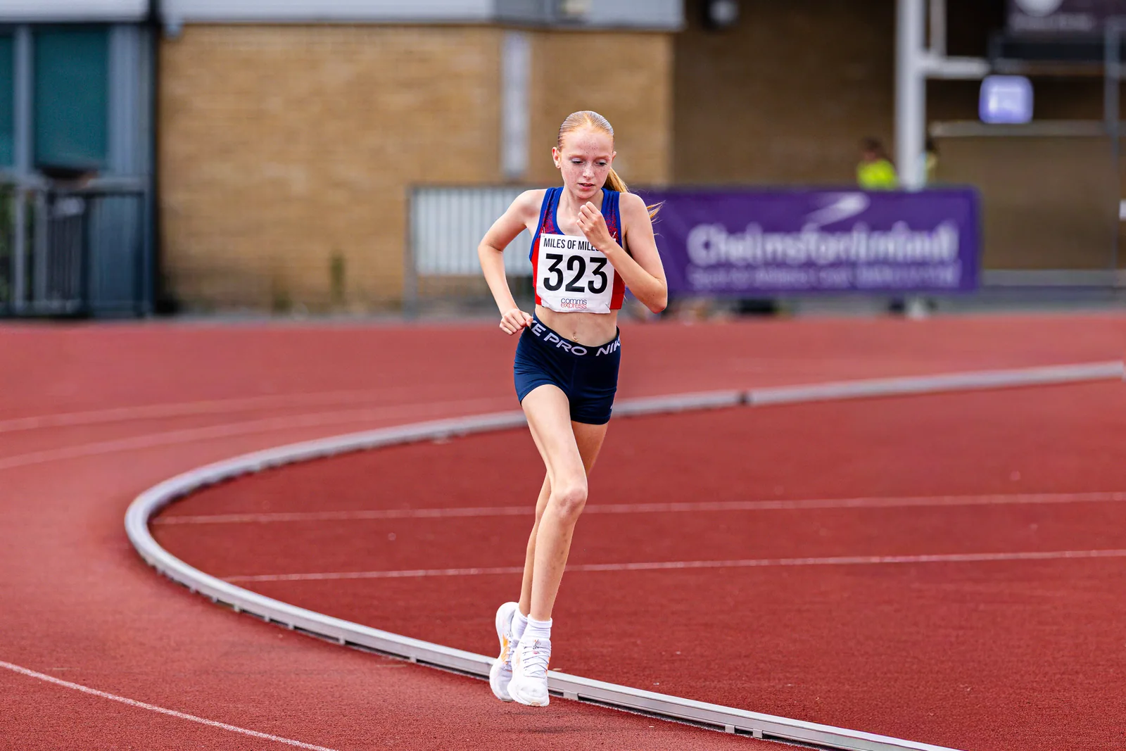 Brentwood Beagles athletes at the Essex Mile Championships, 20 June 2026
