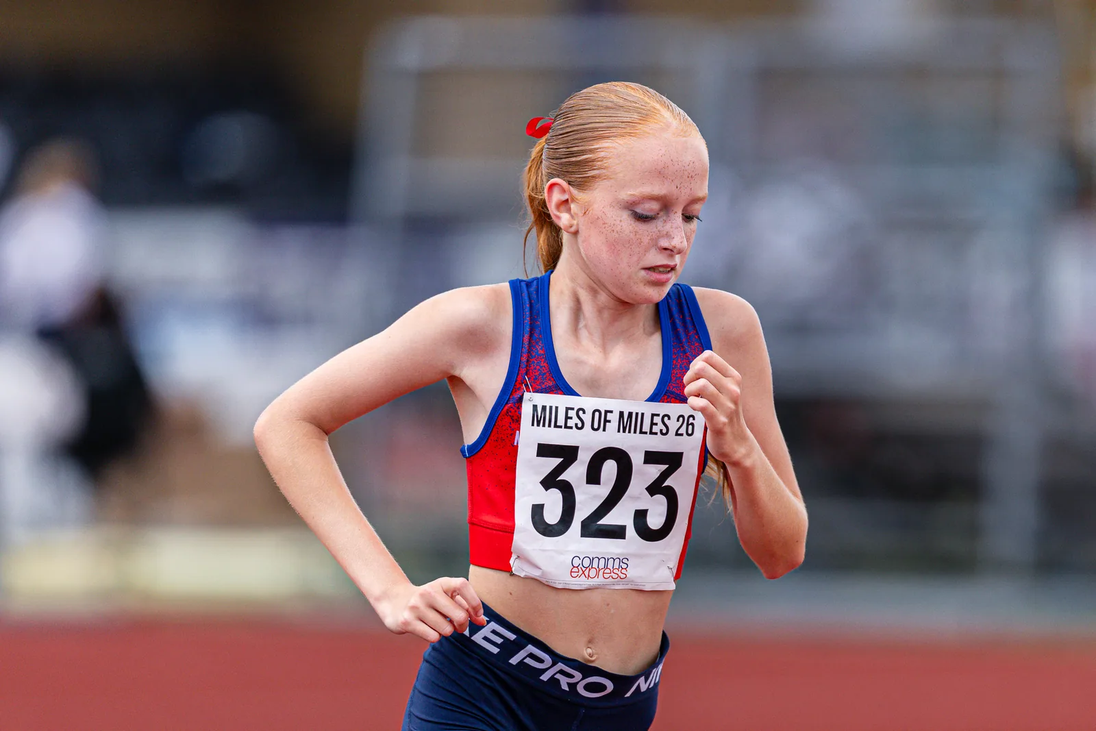 Brentwood Beagles athletes at the Essex Mile Championships, 20 June 2026