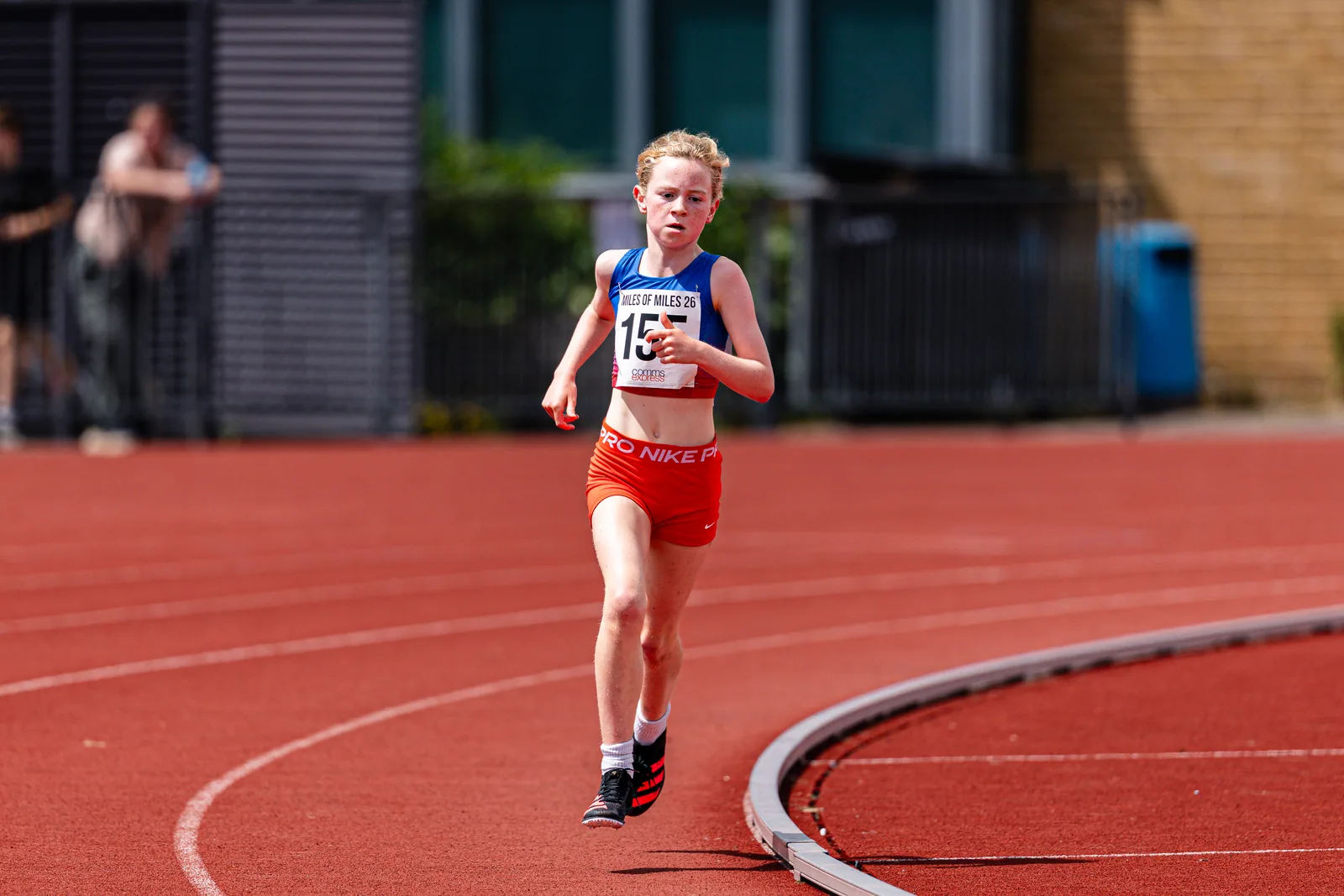 Brentwood Beagles athletes at the Essex Mile Championships, 20 June 2026
