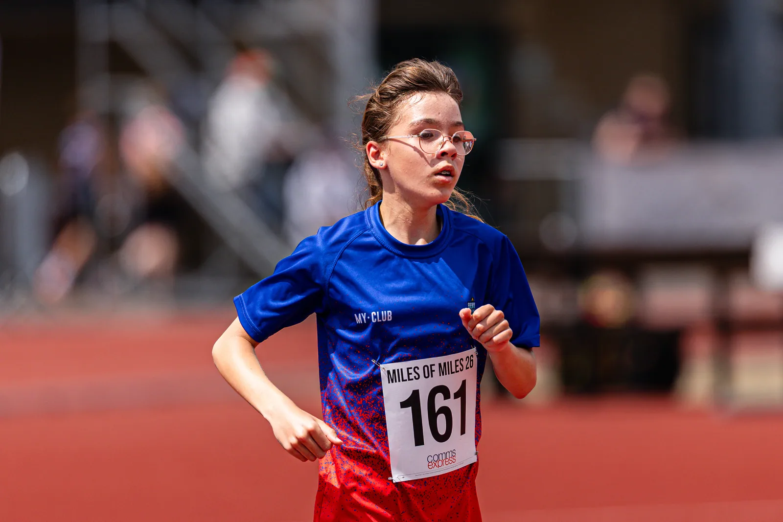 Brentwood Beagles athletes at the Essex Mile Championships, 20 June 2026