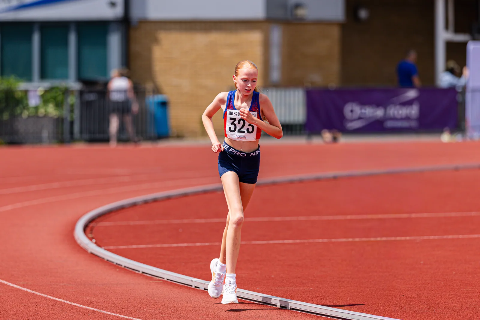 Brentwood Beagles athletes at the Essex Mile Championships, 20 June 2026