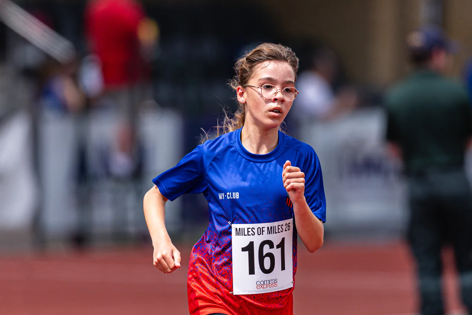 Brentwood Beagles athletes at the Essex Mile Championships, 20 June 2026