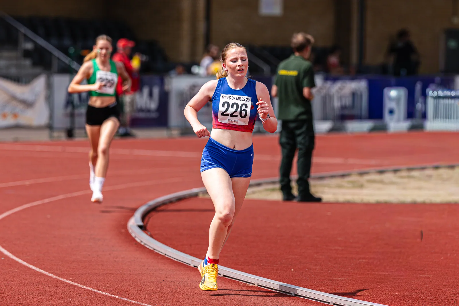 Brentwood Beagles athletes at the Essex Mile Championships, 20 June 2026