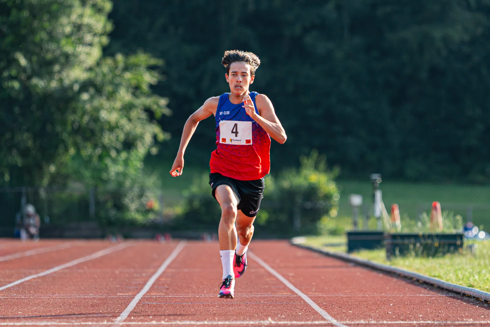 Brentwood Beagles athletes at the Watford Open, Watford, 24 June 2026