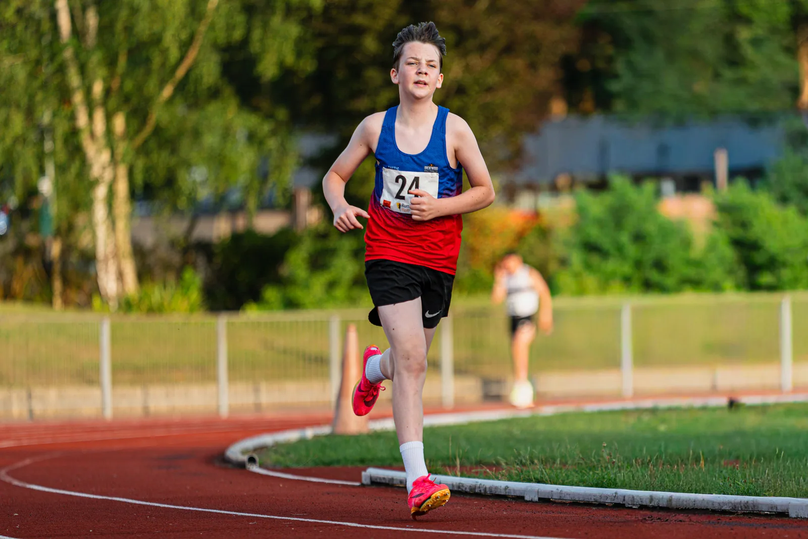 Brentwood Beagles athletes at the Watford Open, Watford, 24 June 2026