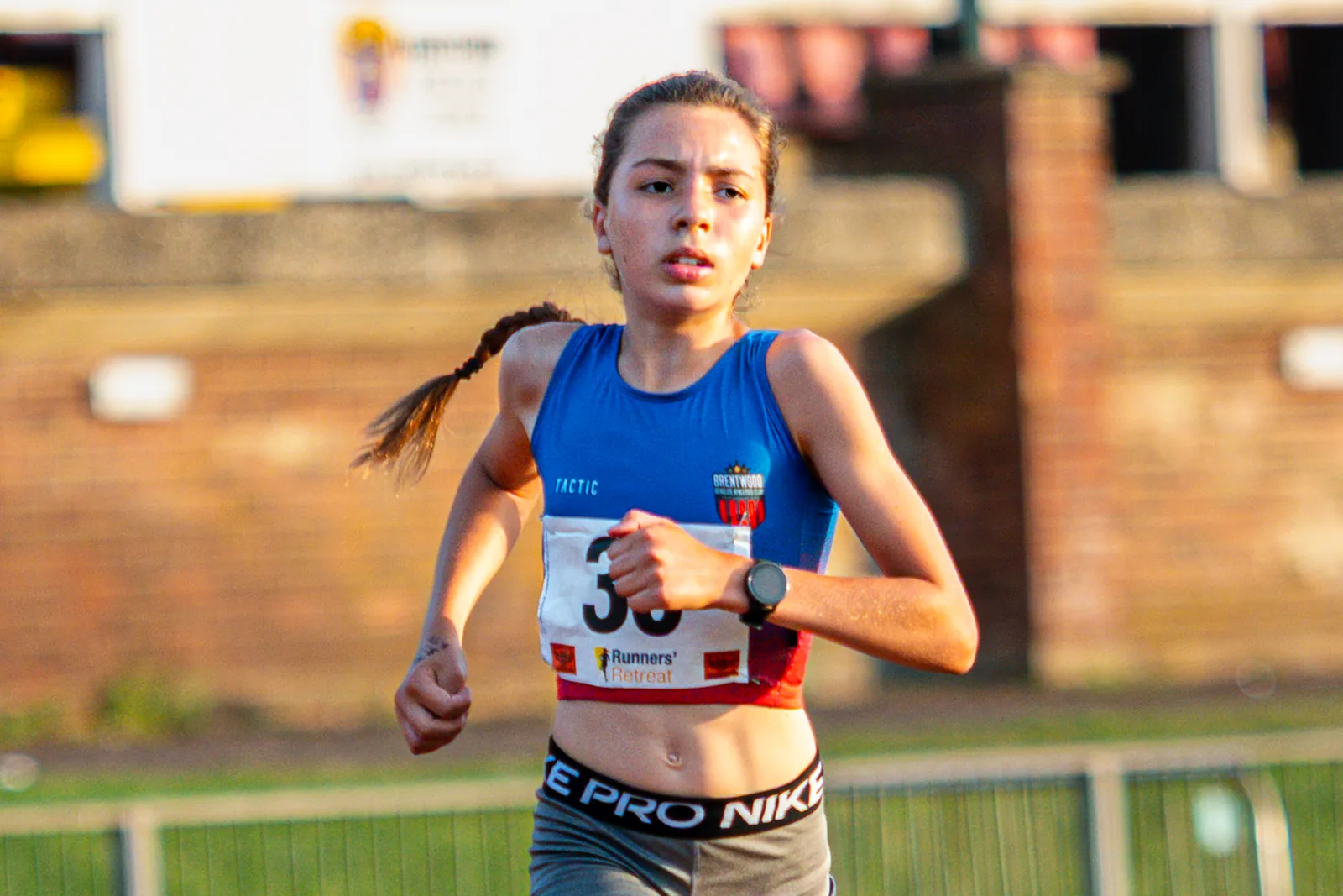 Brentwood Beagles athletes at the Watford Open, Watford, 24 June 2026