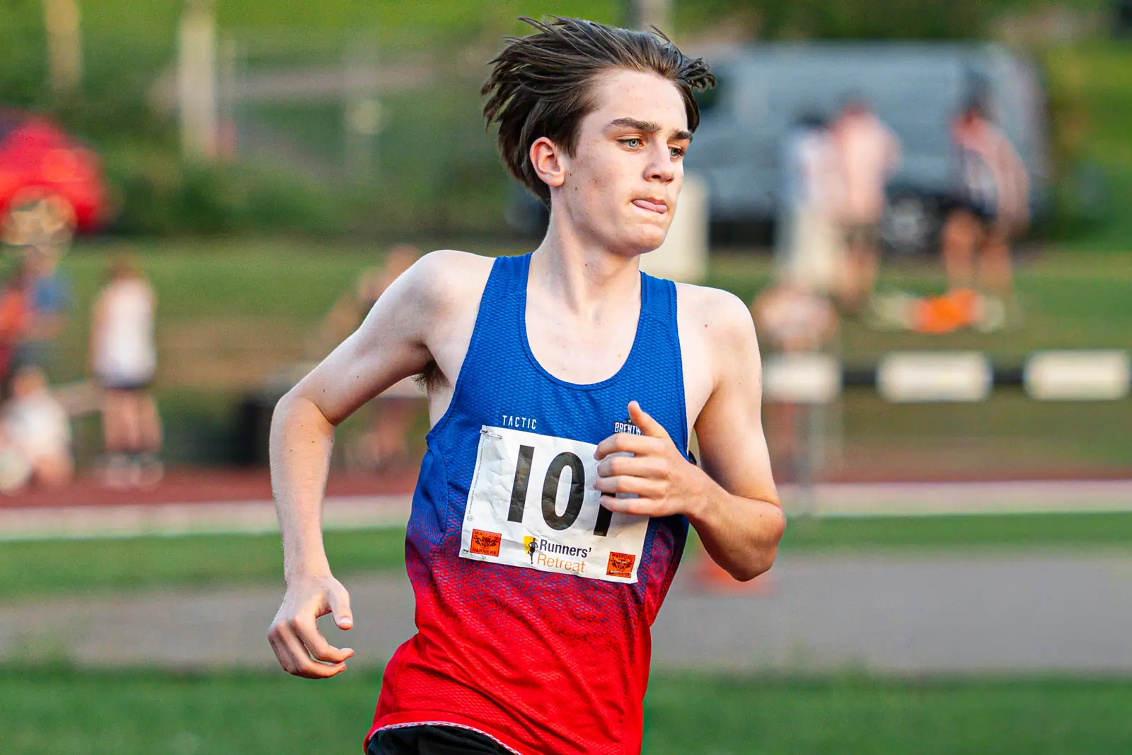 Brentwood Beagles athletes at the Watford Open, Watford, 24 June 2026