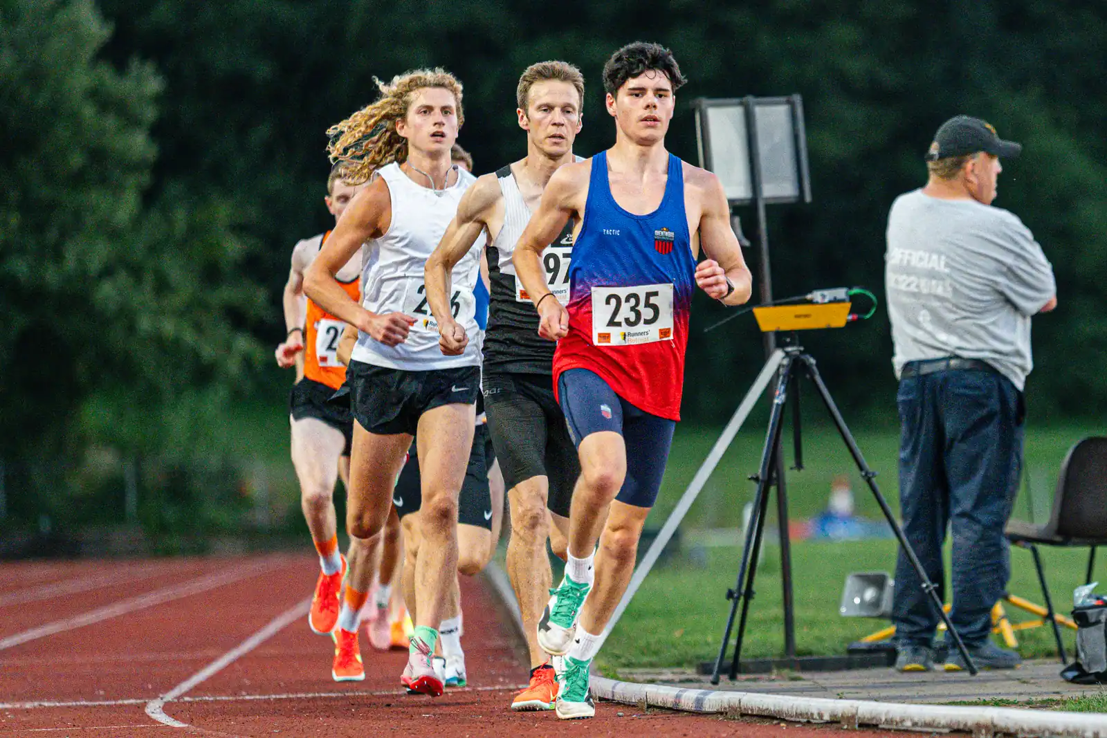 Brentwood Beagles athletes at the Watford Open, Watford, 24 June 2026