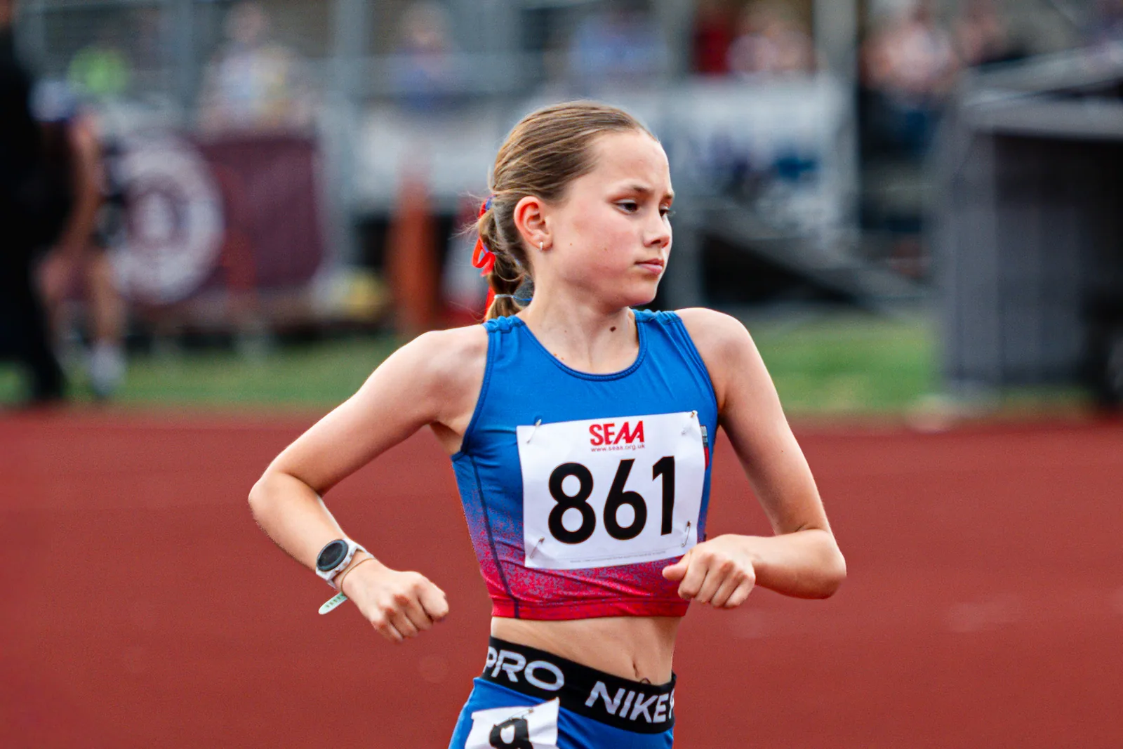 Brentwood Beagles athletes at the Southern Championships, Chelmsford, 27 June 2026