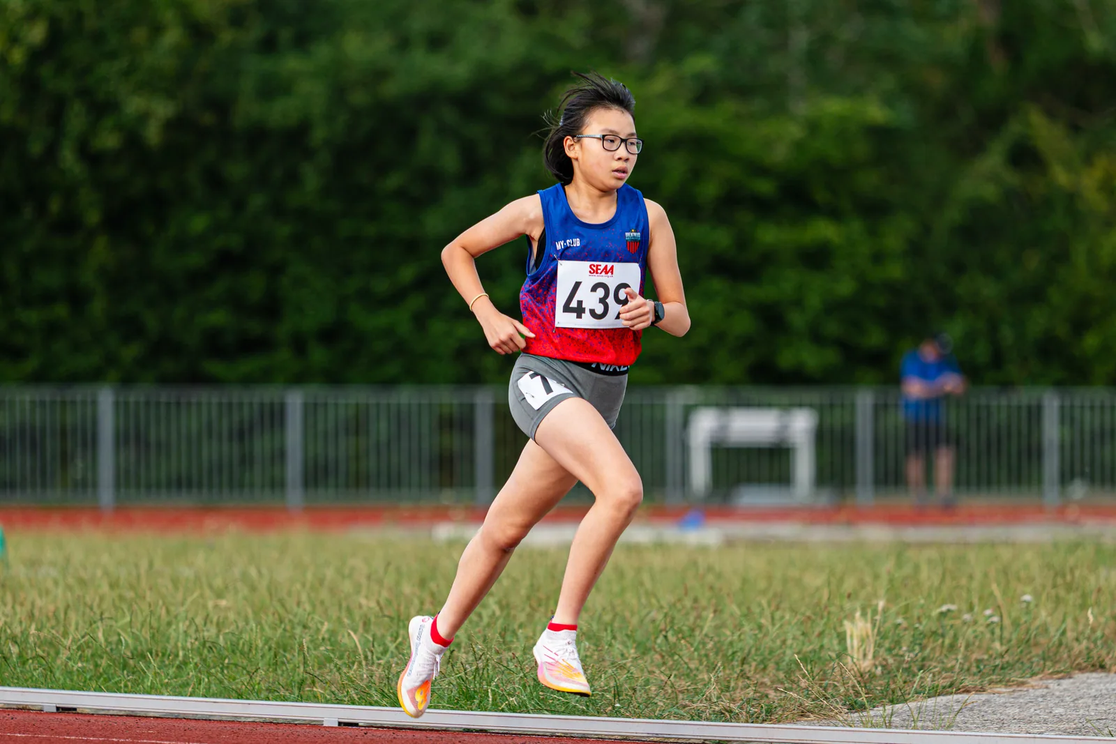 Brentwood Beagles athletes at the Southern Championships, Chelmsford, 27 June 2026