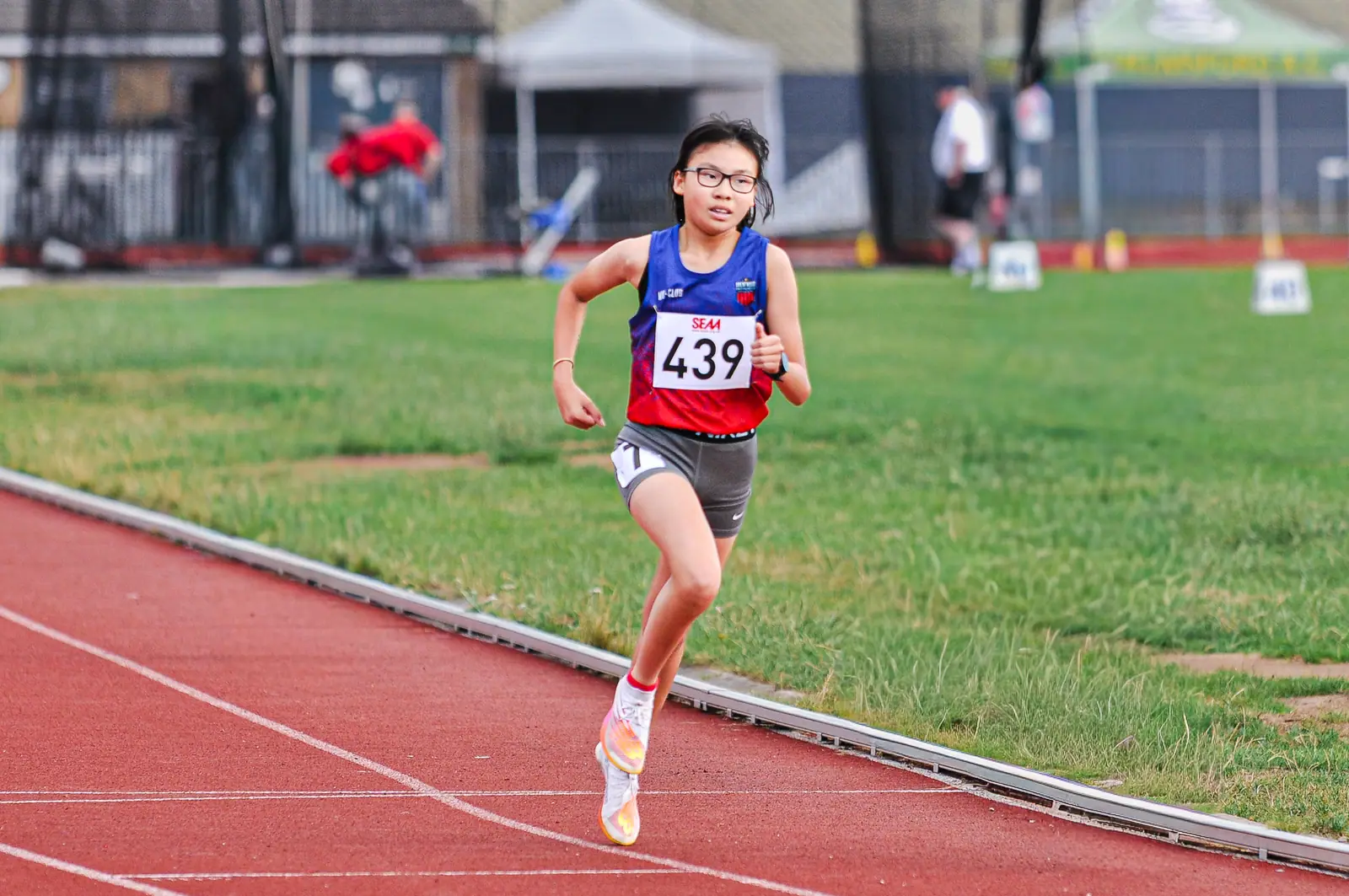 Brentwood Beagles athletes at the Southern Championships, Chelmsford, 27 June 2026