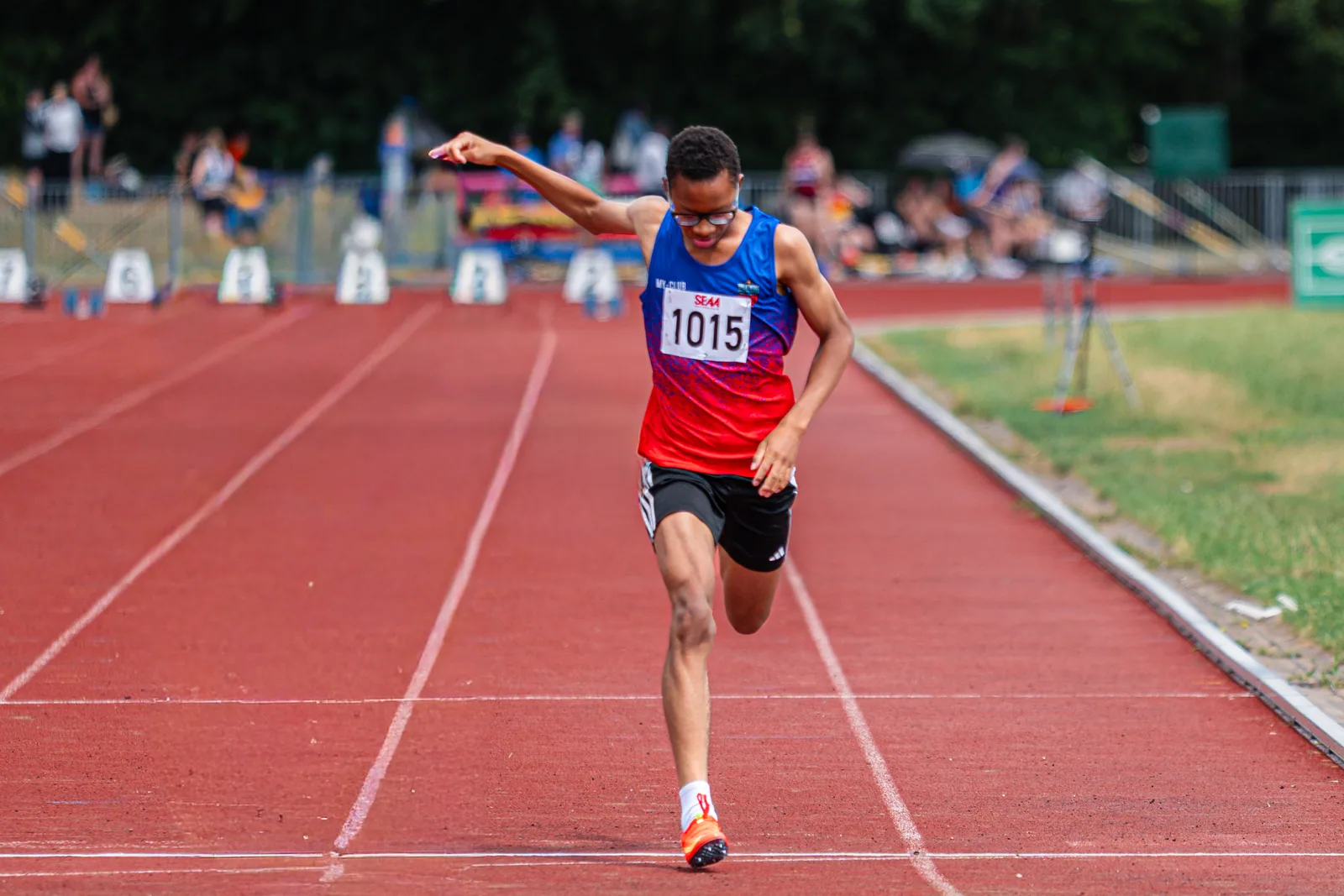 Brentwood Beagles athletes at the Southern Championships, Chelmsford, 27 June 2026