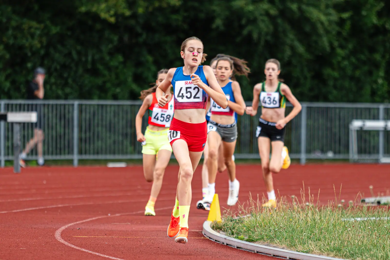 Brentwood Beagles athletes at the Southern Championships, Chelmsford, 27 June 2026