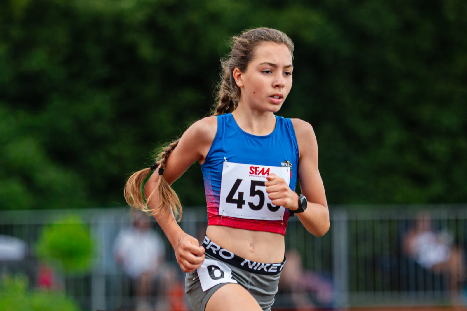 Brentwood Beagles athletes at the Southern Championships, Chelmsford, 27 June 2026