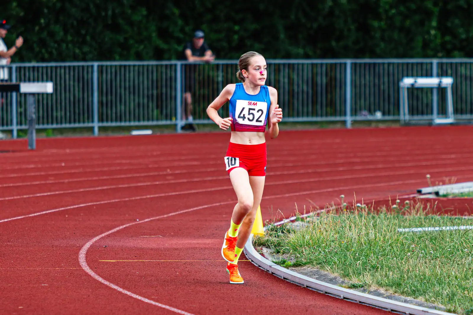 Brentwood Beagles athletes at the Southern Championships, Chelmsford, 27 June 2026
