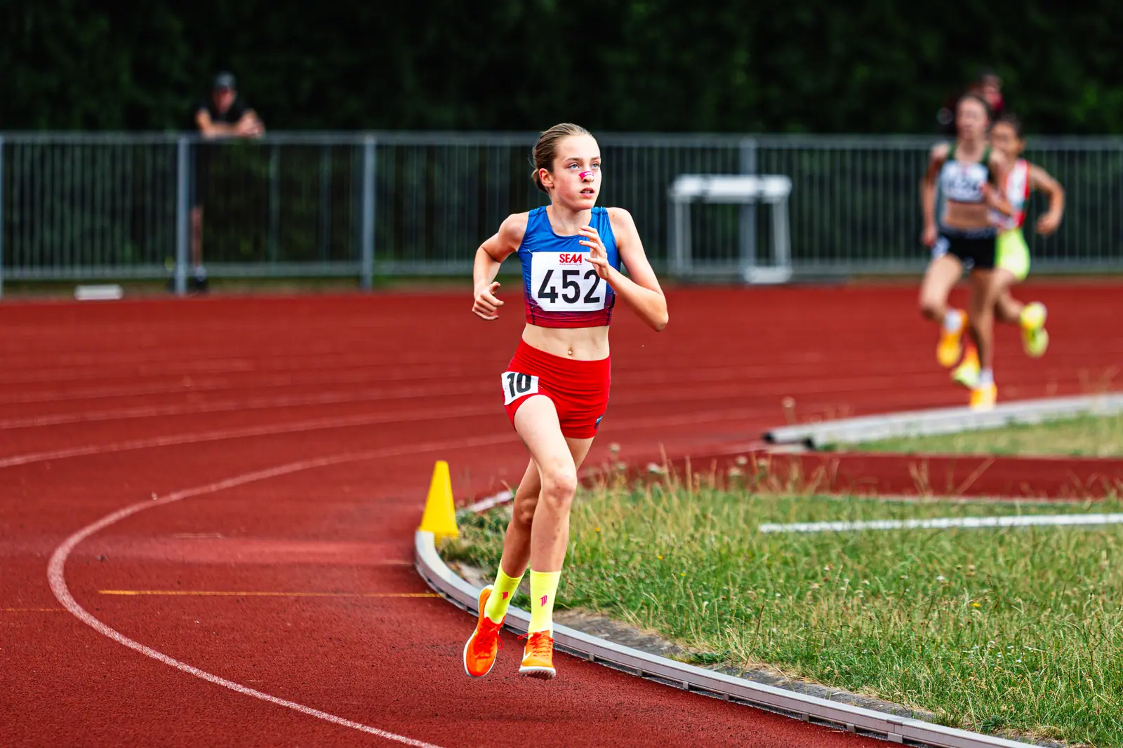 Brentwood Beagles athletes at the Southern Championships, Chelmsford, 27 June 2026