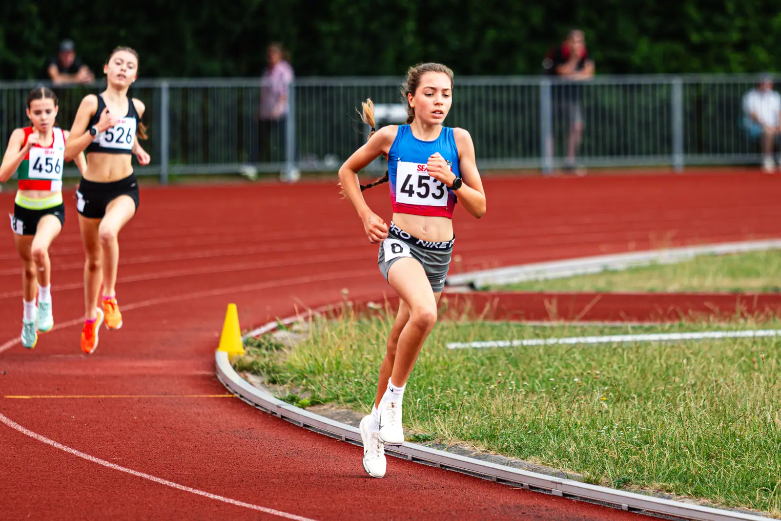 Brentwood Beagles athletes at the Southern Championships, Chelmsford, 27 June 2026