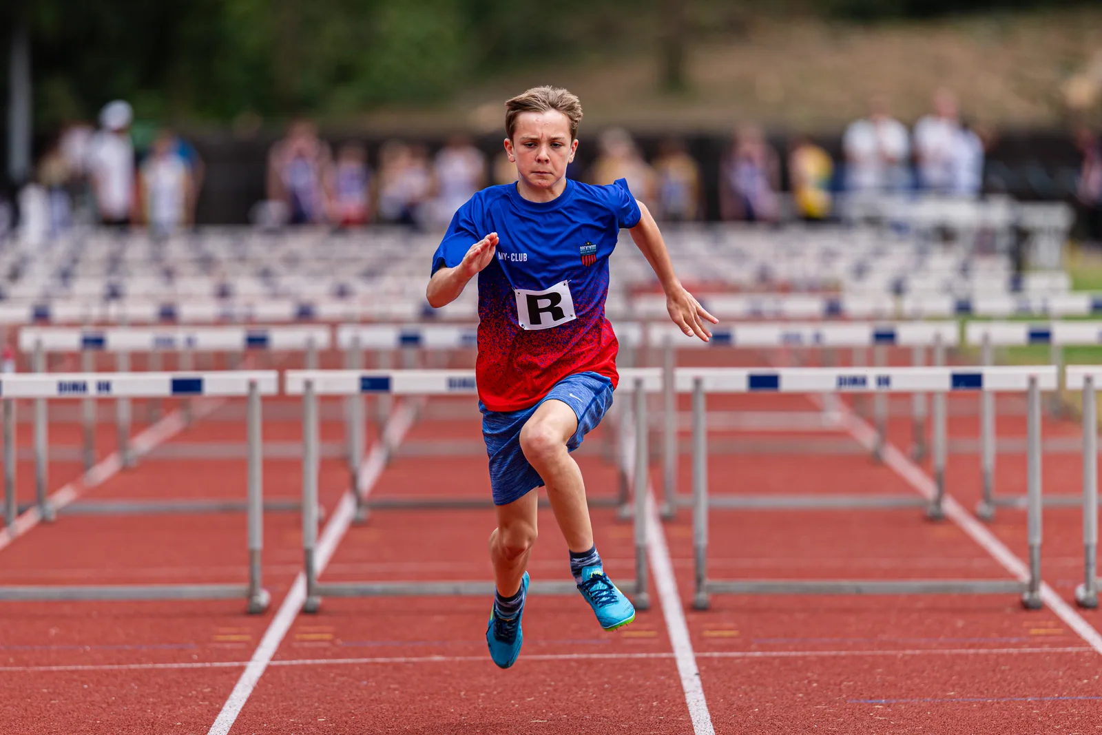 Brentwood Beagles athletes at the Eastern Young Athletes' League (EYAL), Havering, 5 July 2026