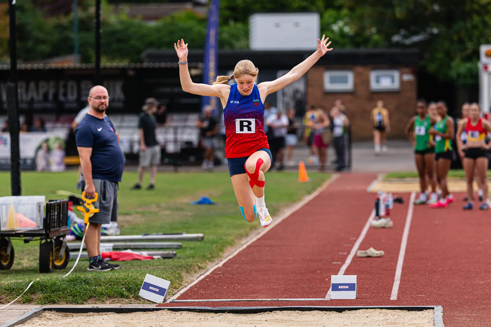 Brentwood Beagles athletes at the Eastern Young Athletes' League (EYAL), Havering, 5 July 2026